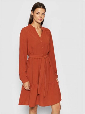 Selected Femme Košilové šaty Mivia 16079687 Červená Regular Fit