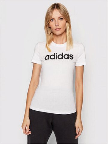 Adidas T-Shirt Essentials GL0768 Bílá Slim Fit