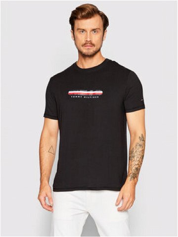 Tommy Hilfiger T-Shirt Cn Ss UM0UM02348 Černá Regular Fit