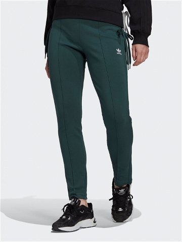 Adidas Teplákové kalhoty Always Original Laced HK5083 Zelená Slim Fit