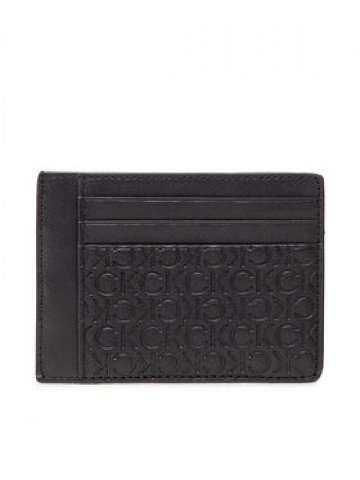 Calvin Klein Pouzdro na kreditní karty Subtle Mono Id Cardholder K50K509618 Černá