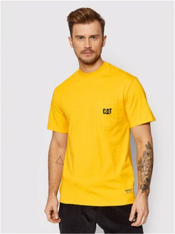 CATerpillar T-Shirt 2511868 Žlutá Regular Fit