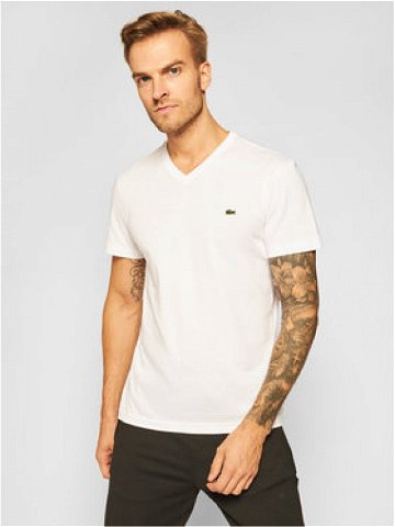 Lacoste T-Shirt TH2036 Bílá Regular Fit