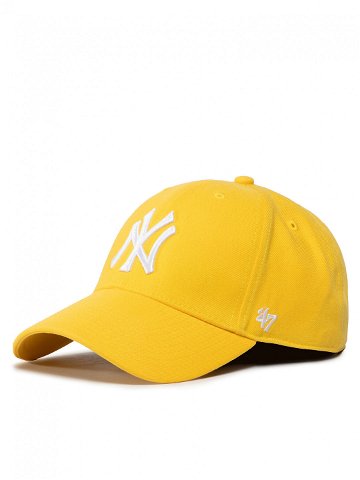 47 Brand Kšiltovka Mlb New York Yankees 47 Mvp Snapback B-MVPSP17WBP-YE Žlutá