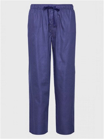 Cyberjammies Pyžamové kalhoty Riley Geo 6765 Tmavomodrá Regular Fit