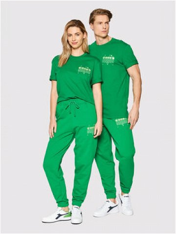 Diadora T-Shirt Unisex Manifesto 502 178208 Zelená Loose Fit