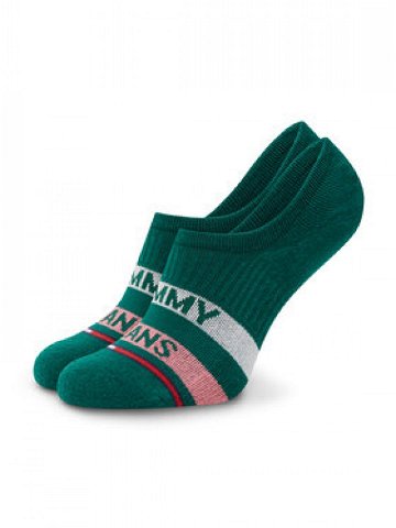 Tommy Jeans Kotníkové ponožky Unisex 701221225 Zelená