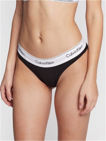 Calvin Klein Underwear Brazilské kalhotky 000QF5981E Černá