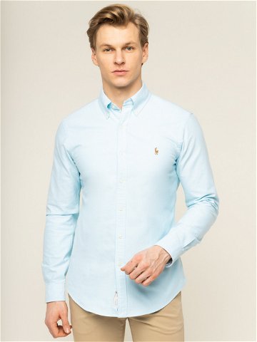 Polo Ralph Lauren Košile Classics 710784299011 Světle modrá Slim Fit