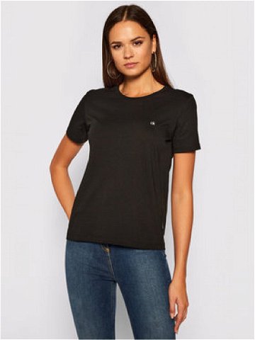 Calvin Klein T-Shirt Logo C-Neck K20K202132 Černá Regular Fit
