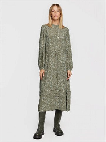 Moss Copenhagen Košilové šaty Jenica 16941 Zelená Regular Fit