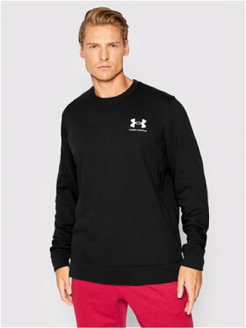 Under Armour Mikina Ua Rival Terry 1370404 Černá Relaxed Fit