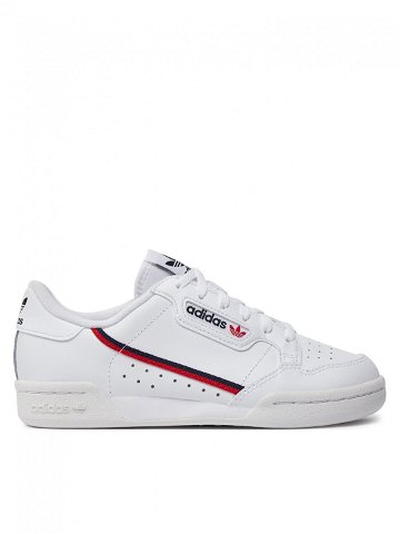 Adidas Sneakersy Continental 80 J F99787 Bílá