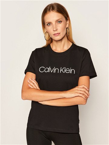 Calvin Klein T-Shirt Core Logo K20K202142 Černá Regular Fit