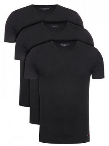 Tommy Hilfiger 3-dílná sada T-shirts 2S87903767 Černá Regular Fit