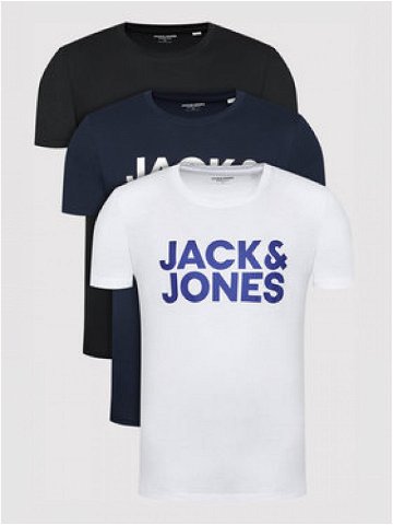 Jack & Jones 3-dílná sada T-shirts Corp Logo 12191762 Barevná Regular Fit