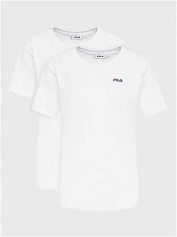 Fila 2-dílná sada T-shirts Bari FAW0139 Bílá Regular Fit