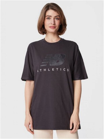 New Balance T-Shirt WT23503 Černá Oversize