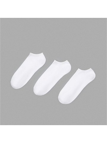 Cropp – 3 pack ponožek – Bílá