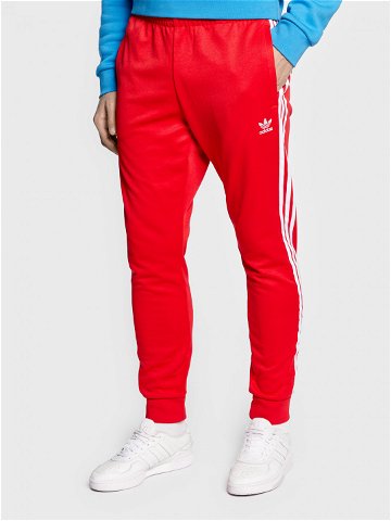 Adidas Teplákové kalhoty adicolor Classics Primeblue HF2134 Červená Slim Fit