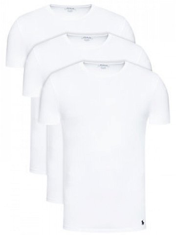 Polo Ralph Lauren 3-dílná sada T-shirts Classic Crew 714830304003 Bílá Regular Fit