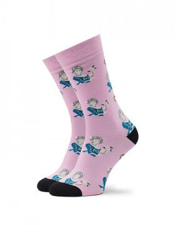 Curator Socks Klasické ponožky Unisex Marie Antoinette Růžová
