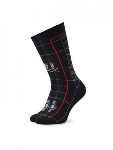 Heel Tread Klasické ponožky Unisex Blackbird Černá