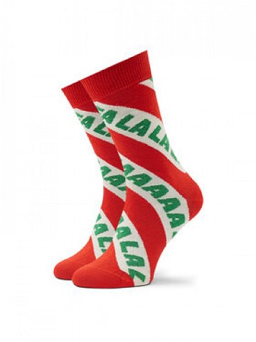 Happy Socks Klasické ponožky Unisex FAL01-4300 Červená