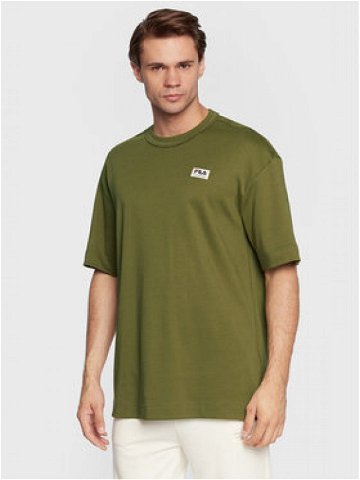 Fila T-Shirt Taipas FAM0149 Zelená Oversize