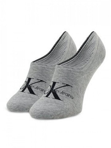 Calvin Klein Jeans Dámské kotníkové ponožky 701218751 Šedá