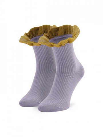 Happy Socks Dámské klasické ponožky SISCAY12-5000 Fialová