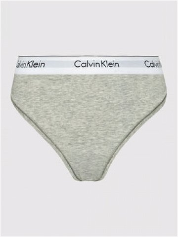Calvin Klein Underwear Kalhotky string 000QF5117E Šedá