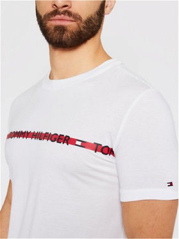 Tommy Hilfiger T-Shirt Logo UM0UM01915 Bílá Regular Fit
