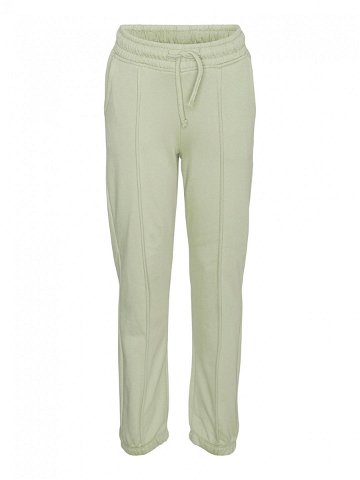 Vero Moda Girl Teplákové kalhoty Octavia 10280740 Zelená Relaxed Fit