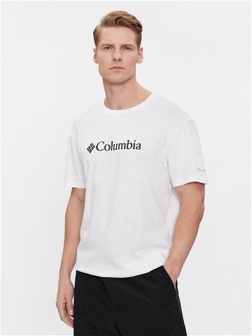 Columbia T-Shirt Csc Basic Logo 1680053 Bílá Regular Fit