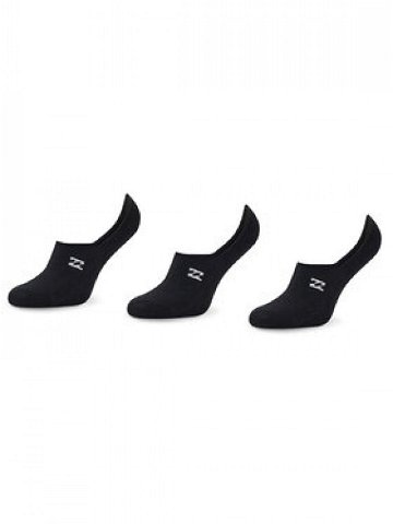 Billabong Sada 3 párů pánských ponožek Core No Show Z5SO07BIF1 Černá