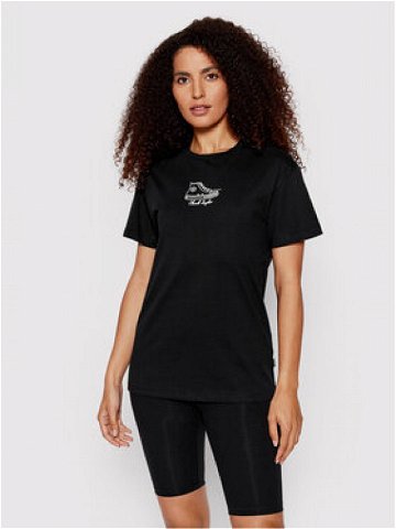 Converse T-Shirt High 10023216-A01 Černá Relaxed Fit