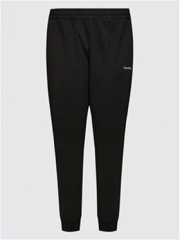 Calvin Klein Curve Teplákové kalhoty Inclusive Micro Logo K20K204884 Černá Regular Fit