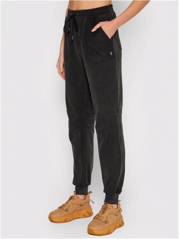 IXIAH Teplákové kalhoty X211-70116 Černá Regular Fit