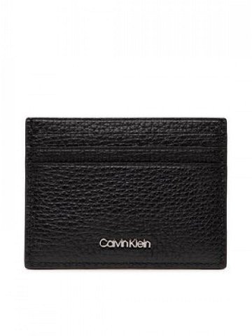 Calvin Klein Pouzdro na kreditní karty Minimalism Cardholder 6Cc K50K509613 Černá