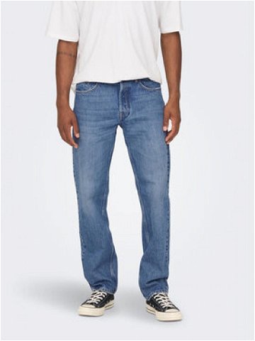Only & Sons Jeansy Edge 22024939 Modrá Loose Fit