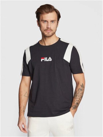 Fila T-Shirt Bormio FAM0175 Černá Regular Fit