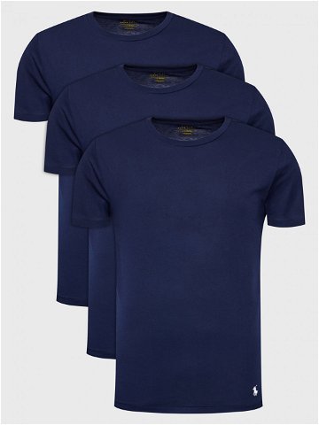 Polo Ralph Lauren 3-dílná sada T-shirts 714830304015 Tmavomodrá Regular Fit