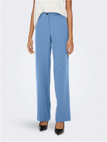 ONLY Kalhoty z materiálu Lana 15267759 Modrá Straight Fit