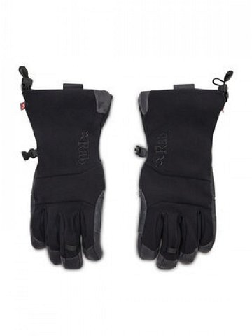 Rab Pánské rukavice Baltoro Glove QAH-66-BL-S Černá