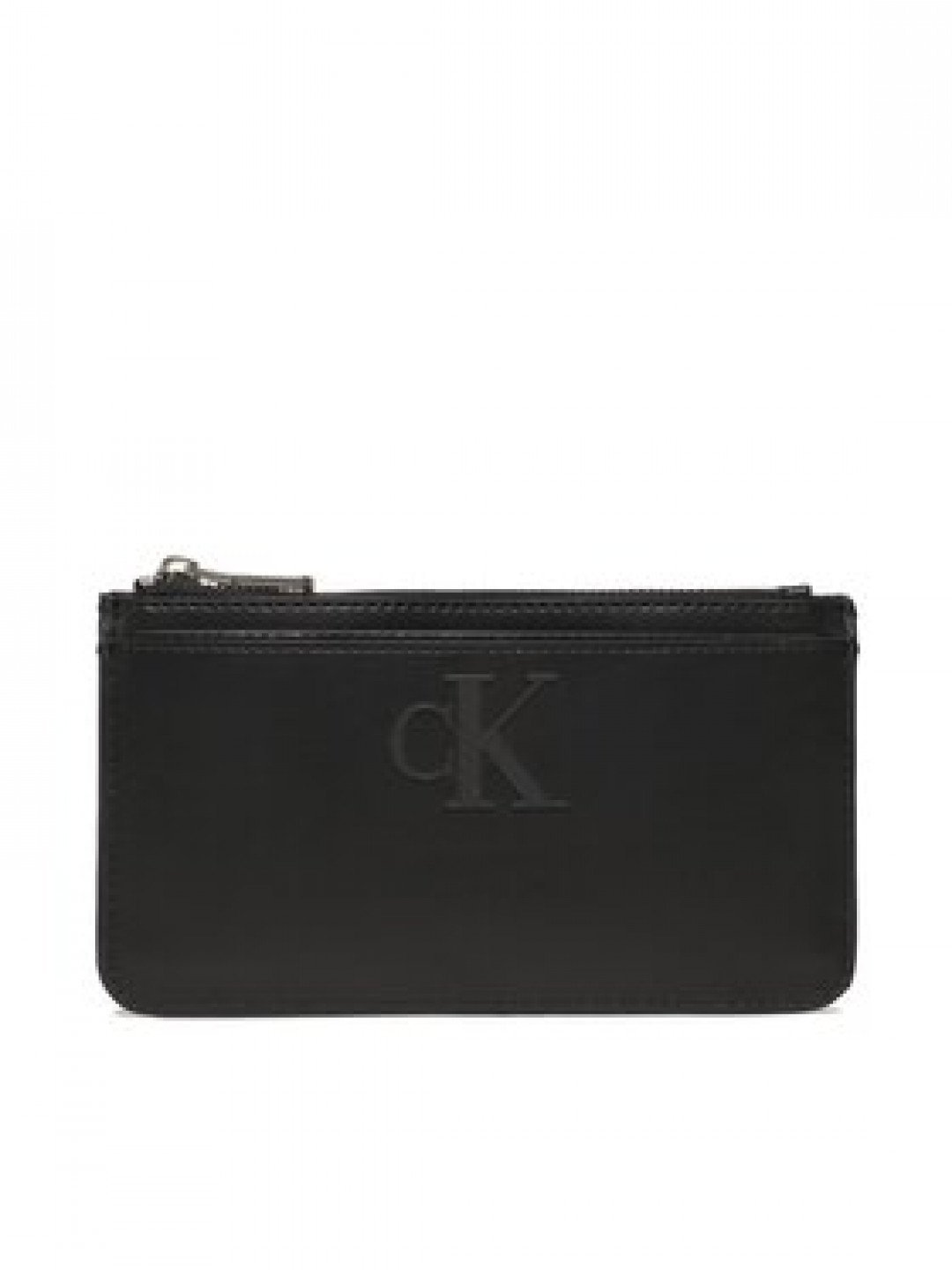Calvin Klein Jeans Pouzdro na kreditní karty Sleek Coin Purse Solid K60K610338 Černá