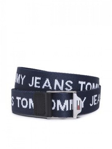 Tommy Jeans Dámský pásek Tjw Webbing 3 0 AW0AW14071 Tmavomodrá
