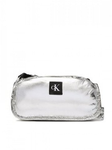 Calvin Klein Jeans Kabelka City Nylon Ew Camera Bag 20 Puffy S K60K610904 Stříbrná