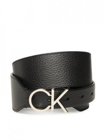 Calvin Klein Dámský pásek Re-Lock High Waist Belt 50Mm K60K610382 Černá