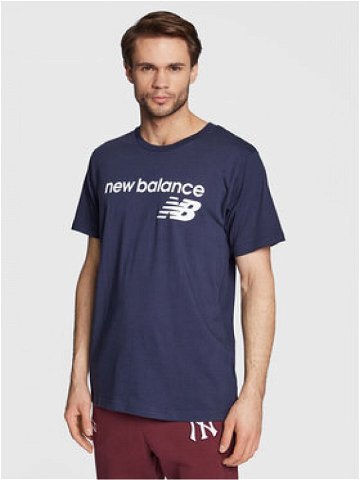 New Balance T-Shirt Classic Core Logo MT03905 Tmavomodrá Athletic Fit
